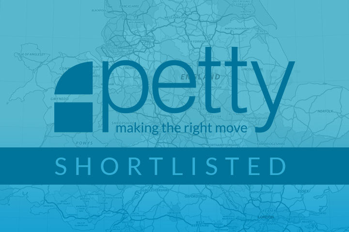 Petty Shortlisted – 2017 Best Agent NW