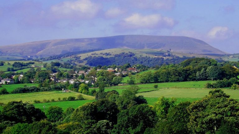 View over Pendle Hill
